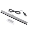 Sensor Bar Wired Receivers IR Signal Ray USB -plug voor Nintendo Wii Remote Game Accessoires