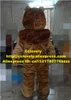 Costume de poupée mascotte Costume de mascotte de lion brun vif Mascotte lionne Simbalion Simba Leone adulte avec grand nez noir bouche blanche No.2965 Fre