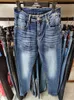 Jeans da uomo classici dritti elasticizzati diretti primavera e autunno tasche moda casual streetwear pantaloni lunghi da uomo in denim di alta qualità CX220401