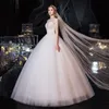 Andere Brautkleider Vestido De Noiva 2022 Halbarm O-Ausschnitt Ballkleid Prinzessin Robe Mariee Plus Size