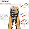 Outils de dénudage de fil Pinces multi-outils YEFYM YE-1 Coupe-dénudage automatique Sertissage de câble Réparation d'électricien 220428
