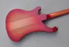 Заводская индивидуальная вишня Sunburst 4-String Electric Bass Guitar с шеей-телом розовой древесины точки на грибала
