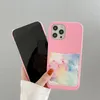 Fashion Luxurys Designer Phone Cases for iPhone 13 12pro 11 Pro Max XS XR XSMax 7 8 Plus Cell iPhone مع بطاقة جلدية POC2329237