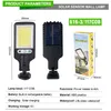 Luz solar de LED externo com modo de luz Motion Sense Sense Waterproof Solar Lamp Controle Remoto para o Jardim Steet Patio Patio J220531