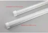 20pieces/lot LED Tubes 2ft 3ft 4ft 5ft 6ft 8ft 600mm 900mm 1200mm 1500mm 1800mm 2400mm AC85-265V T8 White Clear Milky Cover Dual V-Shape Integrated Single Fixture