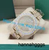 Luxury Watch Mens II 43mm 228349 116300 Ice Full Iced Vs Bigger Diamond Watch Automatic Fashion's Mettes pour hommes