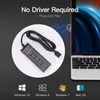 허브 USB 4- 포트 허브 스플리터 익스텐더 5Gbps USB3.0 어댑터 고속 노트북 1 대 4 3 0