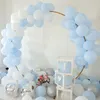 Party Decoratie Wedding Ronde Arch Smeedijzeren achtergrond Stand Bordes Stage Ballon Circle Outdoor Achtergrond Frameparty