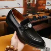 A4 22ss New Luxury designer Men's Genuine Leather Shoe Pointed Derby Shoess Italian Red Formal Designer Dress Shoes Business Office Wedding Party Suit Shoes