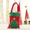 Kerstcadeau Tas Santa Claus Sneeuwman Elk Candy Bags Kerstavond appel Drawtring Pouch Xmas bomen Hangende decoratie Pouches Bh7390 Tyj