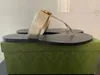 2022 Designertofflor Herr Dam sandaler med Box Dammpåse kort Skor Bloom Web svart blommig Jordgubbstryck Slide Läder Gummiröd Sandal Sommar Flat Slipper 35-45