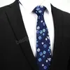Формальная газельная галстука Костюма для цветов птиц 8 см галстук