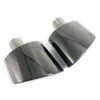 Car Accessories 1 Pair 304 Stailess Steel Exhaust Muffler Tip For Audi RS3 RS4 RS4 RS5 RS6 Double inner Exhaust Pipe