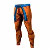 남자 티셔츠 18 색 남성 3D 압축 탑 애니메이션 티셔츠 Vegeta Son Goku Streetwear Fitness Leggings Sportwear Tanktop S-3XL