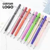 Anpassad Fashion Metal Ballpoint School Office El Advertising Ball Gel Pen PROMOTION PLEAS PENTS Anpassade souvenirer 220704