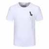 Mode Mens Designers T Shirts Sommar T-shirt Kranutskrift Högkvalitativ T-shirt Hip Hop Men Kvinnor Kortärmad Tees Storlek