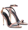 Prefect Summer Brands Padlock Pointy Naked Sandals Shoes Women Gold-tone Key & Lock High Heels Lady Gladiator Sandalias Party Wedding Bridal EU35-43