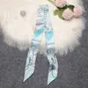 22 nieuwe arm tas zijden sjaal zomer emulatie sjaal haarband dames kleine mode groothandel lint
