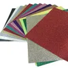 10pcs One Bag Dekoracje świąteczne i imprezowe Glitter Paper DIY Paper rzemieślniczy 300GSM Pokazanie kartonu 2203289786602