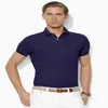 Hombre Big Pony marca de luxo de alta qualidade polo top masculino manga curta camisa casual bordar Homme camisa polo masculino Masculino lapela tee 2023 novo