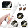 Sex Massager Sex Toy kraftfull av vibrator dildo magisk trollstav för kvinnor 10 lägen klitoris stimulator g spot vagina vuxna leksaker kvinna wone