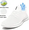 Mens Walking Shoes Non Slip Tennis Shoes Lightweight Breattable Mesh Casual Workout Gym Sneakers