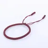 Popular Handmade Cord Link Knot Adjustable Slide Bracelet Classic Man Woman Lovers Jewelry