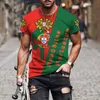 T-shirts de mode pour hommes d'été dazn Harajuku 3D imprimés T-shirts de sport décontractés surdimensionné col rond haut décontracté hommes vêtements 220607