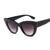 النظارات الشمسية Cat Eye Fashion Women Vintage Designer Sun Black Sun for Female UV400 Eyewear Shadessunglassessunglasses