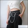 Andere body sieraden metalen ketting riem statement waist dames festival mode rave slijtage vintage kostuum accessoire drop levering 2021 xwruq