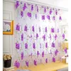 Curtain & Drapes Home Textile Flower Embroidered Luxury 3D Window Curtains Fabric Tulle Sheer For Kitchen Bedroom Living RoomCurtain