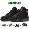 Whith Box Jumpman 4 4s Men Basketball Shoes Black Cat University Blue Pure Money White Oreo Fire Red Thunder Bred Mens Womens Sneakers Outdoor Sports Trainers