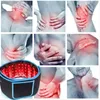 20%rabatt på viktminskning 660Nm 850nm Rödljus smärtlindring Infraröd terapi Wrap Belt Back Pain Belt LED -fysioterapi midjebälten