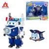 Super Wings 2Pack Set 5 дюймов Transforming Supercharged Paul Super Pet PaulСамолет Робот Фигурки Детские игрушки Подарок на день рождения 226543994