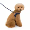 Colliers pour chiens, laisses, sangle de poitrine pour chien, corde de Traction, ensemble harnais et laisse, Type gilet pour chat, chaîne de costume arrière, petits accessoires pour chien