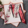 Letni projekt mody szalik kobiety szalik alfabet drukowana torebka szaliki krawat