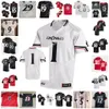 Maillot de football cousu NCAA Cincinnati Bearcat 9 Arquon Bush 55 Mao Glynn II 6 Ben Bryant 34 Justin Wodtly 12 Iesa Jarmon 27 Armorion Smith 16 Cam Junior 51 Lorenz Metz