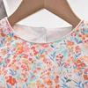 Keelorn Summer New Floral Dresses for Kids Girls Casual Clothing Cotton Flower Sleeveless Dress Sweet Costumes Children's Outfit Y220510