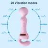 NXY Vibrators 2022 3 1 Magic Wand AV 여성용 G 스팟 바이브레이터 여성 클리토리스 자극기 마사지기 섹스 토이 상품 성인 18 0407