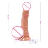 Looviisev 10 Function Vibration Dildo Realist Penis Vibrator Huge Dong Adult Sensual Toys For Women