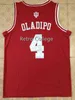 Xflsp Indiana Hoosiers 4 Victor Oladipo basketball jersey throwback Stitche Embroidery jerseys Custom any Number and name