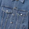 Wiosenna jesienna kurtka jeansowa mężczyźni mody streetwear jean długie rękaw Casualne kurtki odzieżowe płaszcz dla mężczyzny