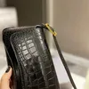 Luxurys Designers Wallet UnderArm Bag Women Shpping Totes Aligator Purse Handbag Half Moon Tote Square Wallet