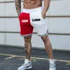 Men s hiphop shorts på våren och sommarversionen Leisure Simple Temperament Hip Hop Fitness Basket Ballarehet Sports 220621