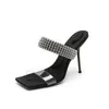 Известный новый прозрачный PVC летний бренд S Sandals Star Style Stiletto Peep Toe High каблуки обувь женщин насосы 7см дизайнерская классическая роскошь