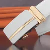 Belts Casual White Men Automatic Buckle High Quality Genuine Leather Designers Famous Corset Jeans Ceinture Homme