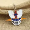 Porte-clés Série Anime Conception simple Mazinger Z Head Portrait Masque Logo Porte-clés en métal de haute qualitéForb22