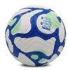 Premier 2022 Club League Flight Ball Soccer Taille 5 football PU de haute qualité Expédier les balles sans air Athletic Outdoor Accs272b