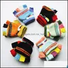 5-15 Years New Arrival Winter Children Gloves Warm Baby Boys Girls Mittens Kids Knitted Patchwork Thicken Drop Delivery 2021 Childrens Acc