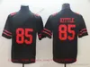 Movie College Football Wear Jerseys Stitched 85 GeorgeKittle 55 DeeFord 80 JerryRice Breathable Sport High Quality Man